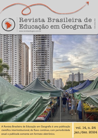 					Visualizar v. 14 n. 24 (2024): Revista Brasileira de Educação em Geografia
				